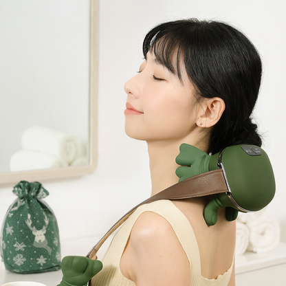 Shiatsu Nek- & Rugmassagekussen met warmte